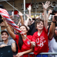 Women's World Cup Champions Parade - New York, United States - July 10, 2019 Fans during the parade.